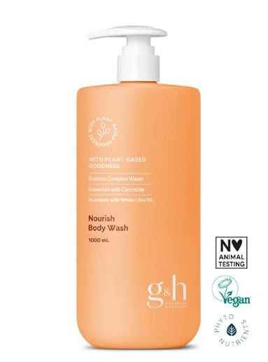Gel de duș Nourish g&h-amway-potrivit pentru copii, hidratant -1 litru