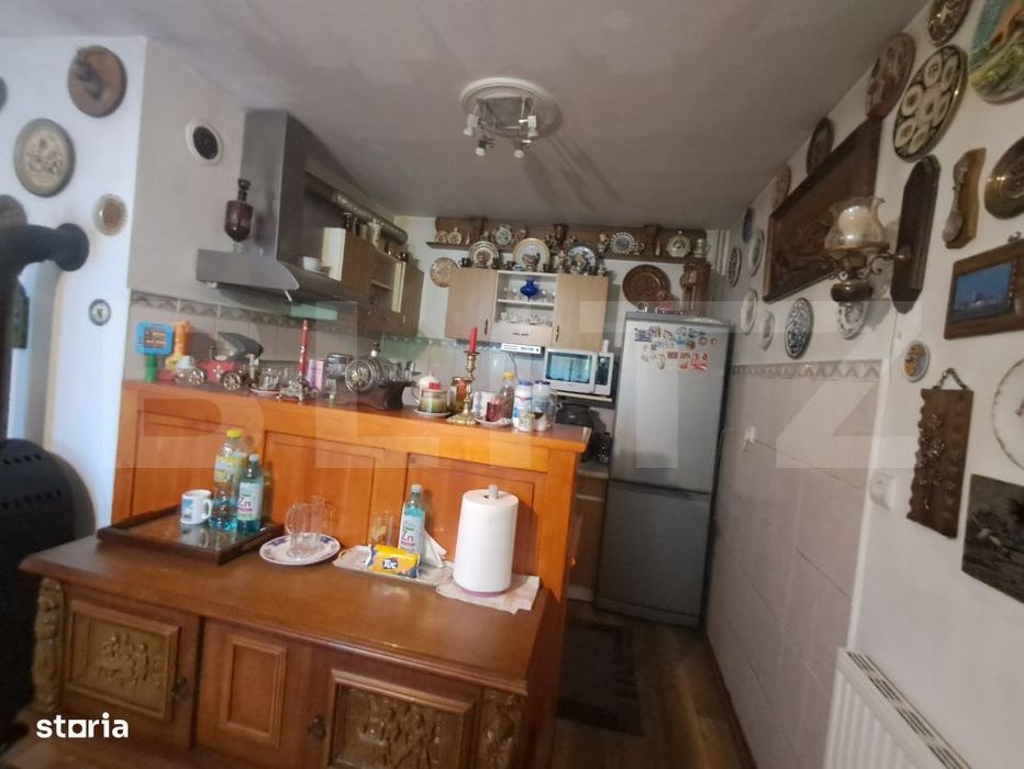 Casa individuala P+1, 180 mp, teren 1.050 mp si livada, zona Dumbravio