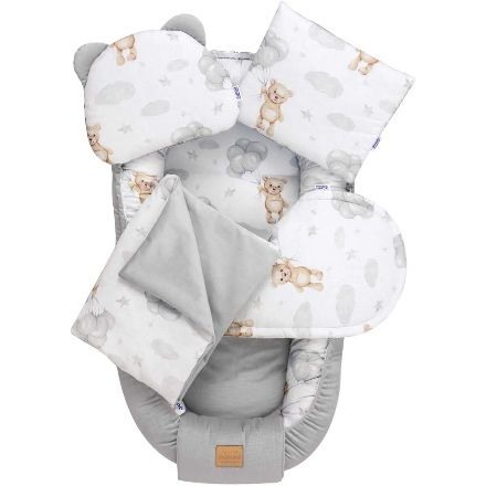 Set baby nest + protectue patuț