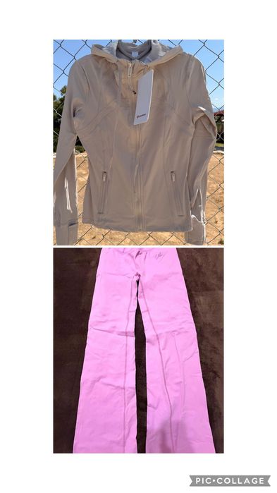 Lululemon Яке с качулка Lululemon Define, цвят кремаво-бежово, размер US6 (S)