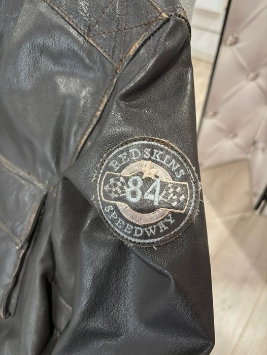 Geaca piele Redskins XL