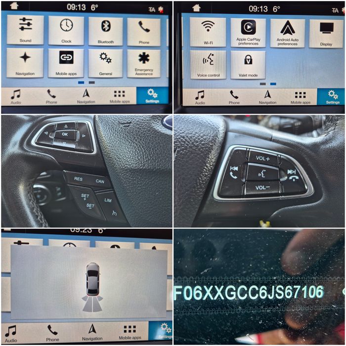 Ford Focus 2018 Diesel 1,5 Euro6 Automat Clima Navi Senzori de parcare