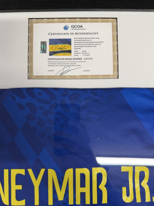 Tricou semnat Neymar JR