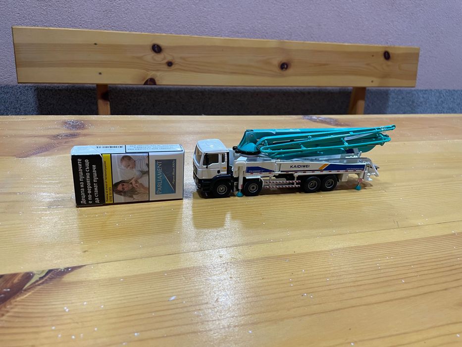 Метални бетон помпи макети 1:50