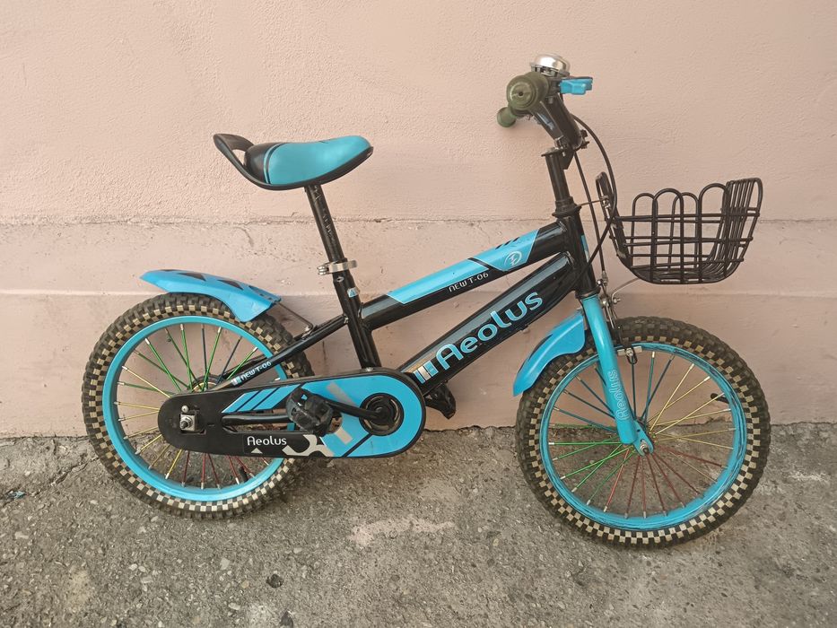 Bicicleta copii albastra