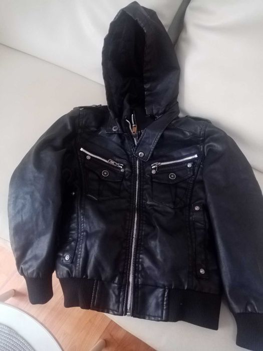 Детско кожено яке 7 - 8г.