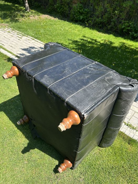 Кресло кожаное 4 штуки