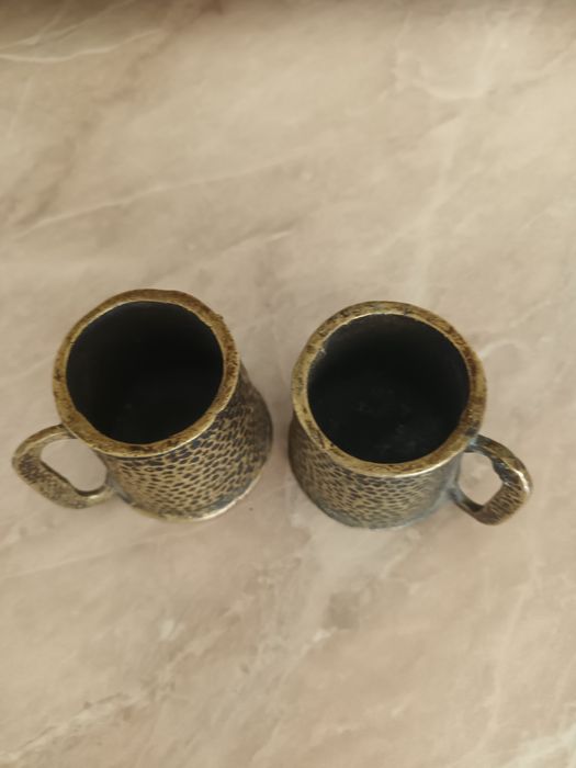 Бронзови чашки за колекция отлична изработка