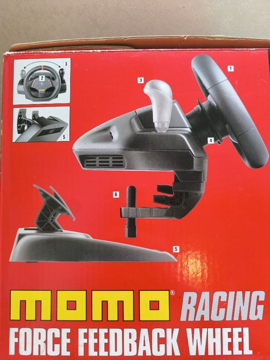 Игровой руль Logitech MOMO Racing
