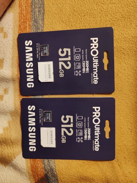 Card Samsung ProUltimate 512 GB sigilat