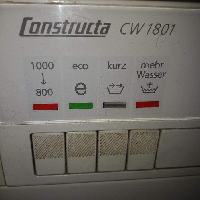 Masin.spalat CONSTRUCTA CW 1801-dezmembrare
