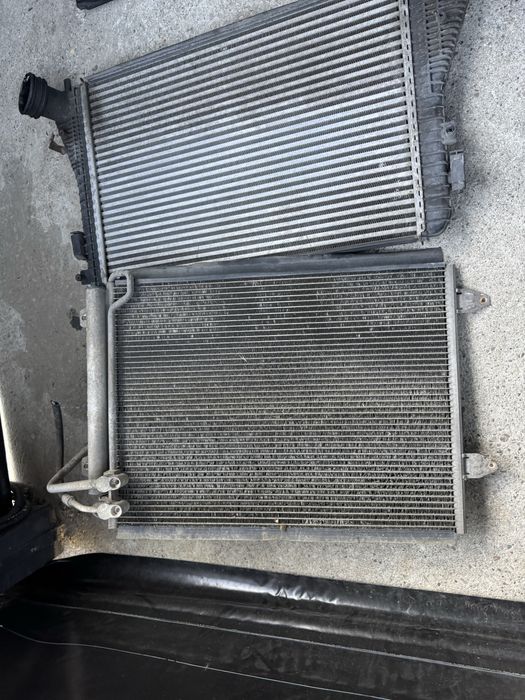 Radiator aer conditionat intercooler electroventilatoare passat b6 1.9