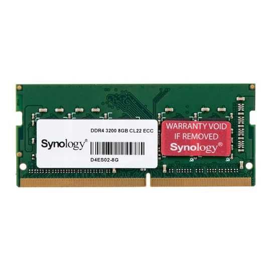 Synology D4ES02-8G — 8GB DDR4-3200 ECC SODIMM, оригинална