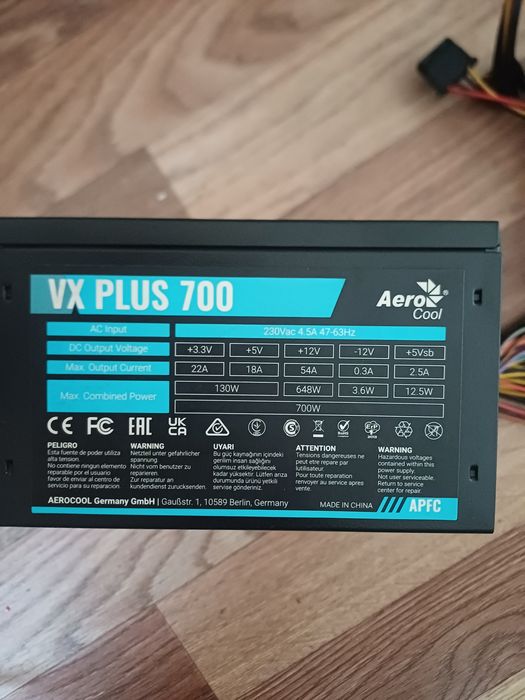 Aerocool vx plus 700