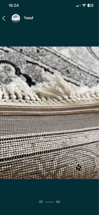 3х4 гилам сотилади