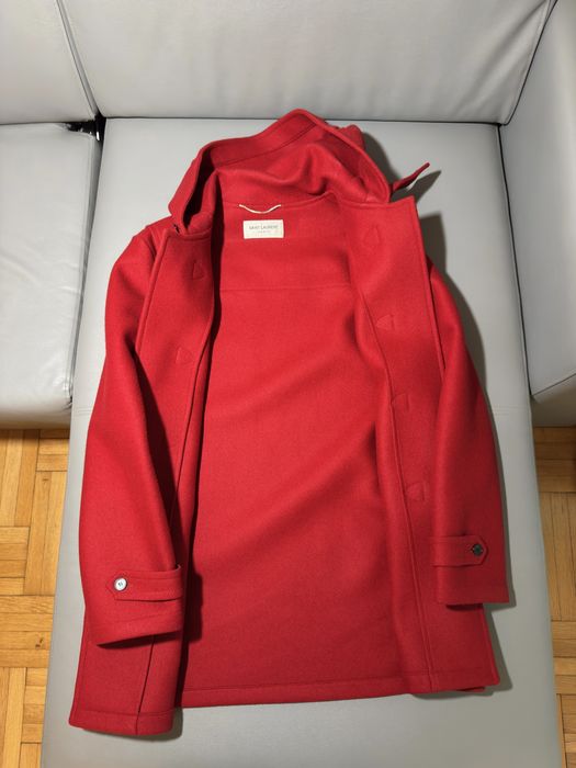 Haina Saint Laurent  cu lambskin la inchizatoare