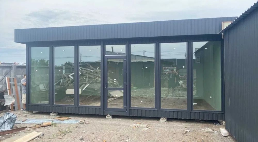 Павильон киоск торговый площадки Бутки