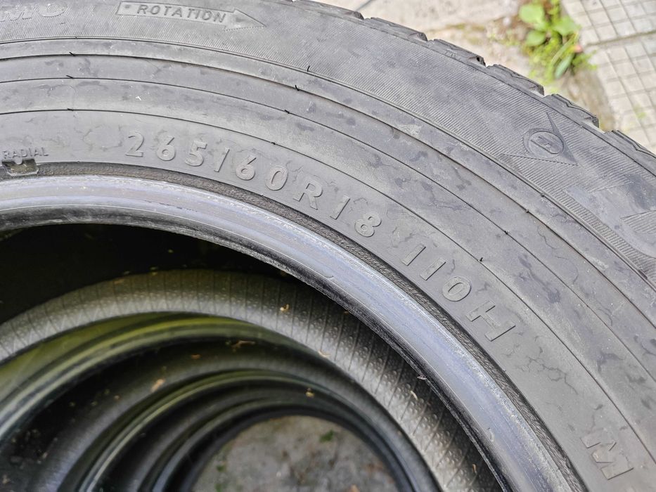 265/60/18 4бр.Dunlop Зимни гуми