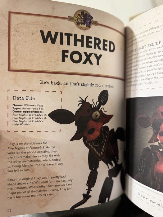 Five Nights at Freddy’s Official Character Encyclopedia