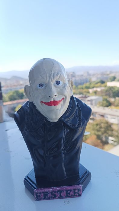 3Д принт на бюст Чичо Фестър