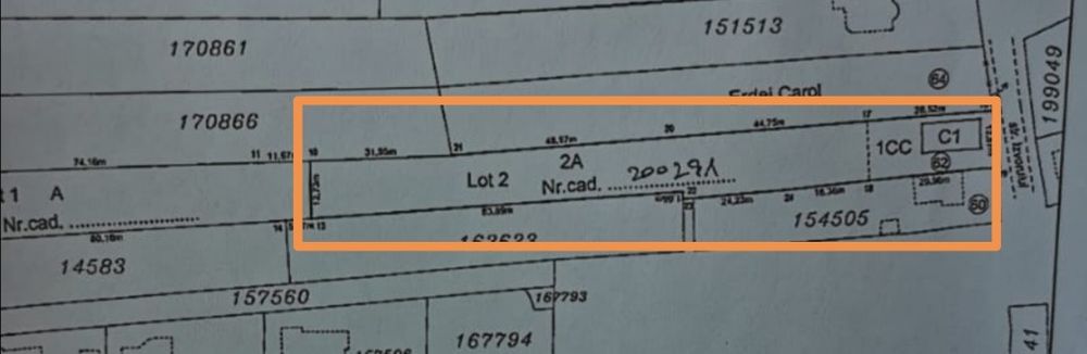 Teren 2000 mp + casa + anexe Izvorului dealuri Oradea