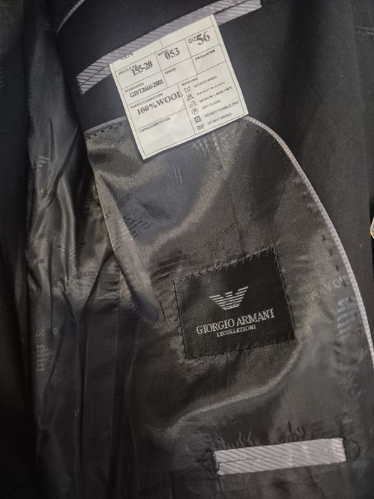 Costum Negru Georgio Armani