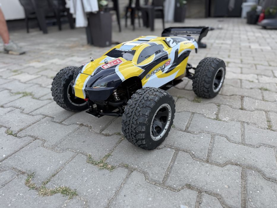 Automodel rc 1:5 benzina reely carbon fighter modificat
