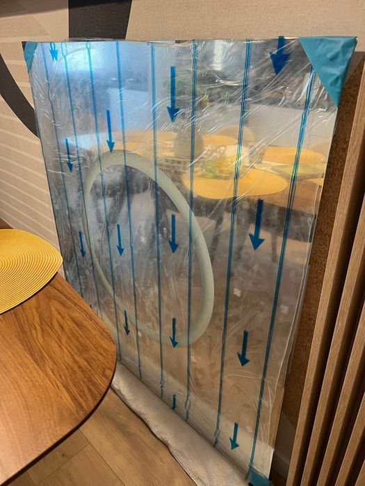 Oglinda led 117x110 cm