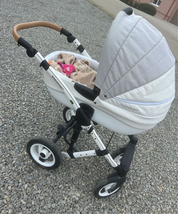 Set carucior Krausman cu scoica, landou si parte sport