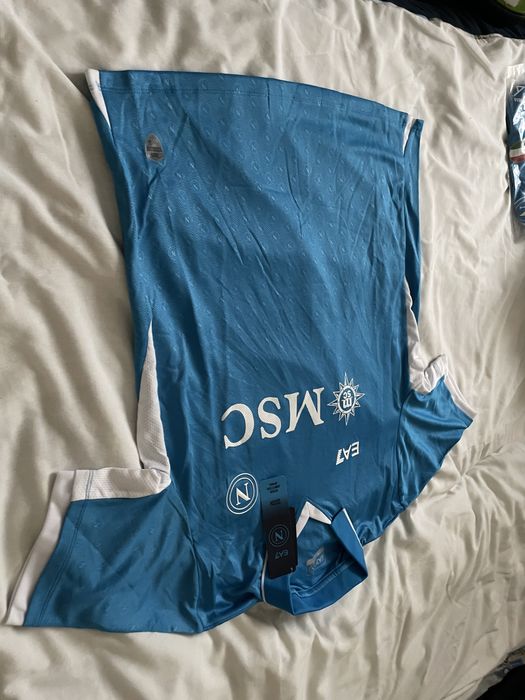 Tricou Fotbal Napoli Campionii Italiei Home 24-25 nu