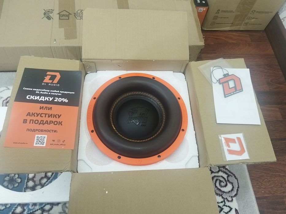 Новые сабвуферы DL Audio Gryphon Pro 10 — 2 шт