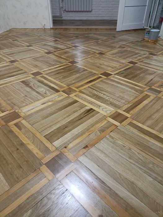 Шлифовка пол паркет