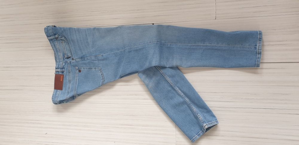 Hugo Boss Delaware Slim Fit Soft Touch 33/32 НОВО ОРИГИНАЛ Мъжки Дънки