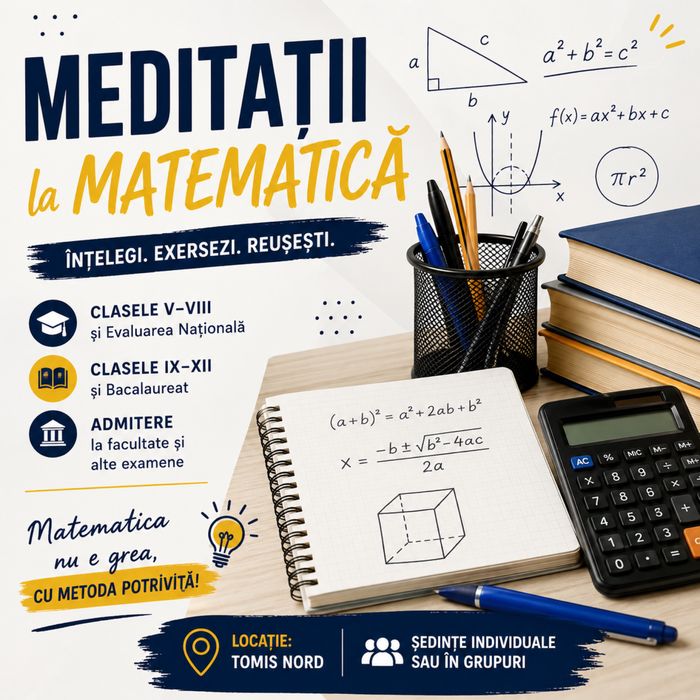 Meditații Matematica
