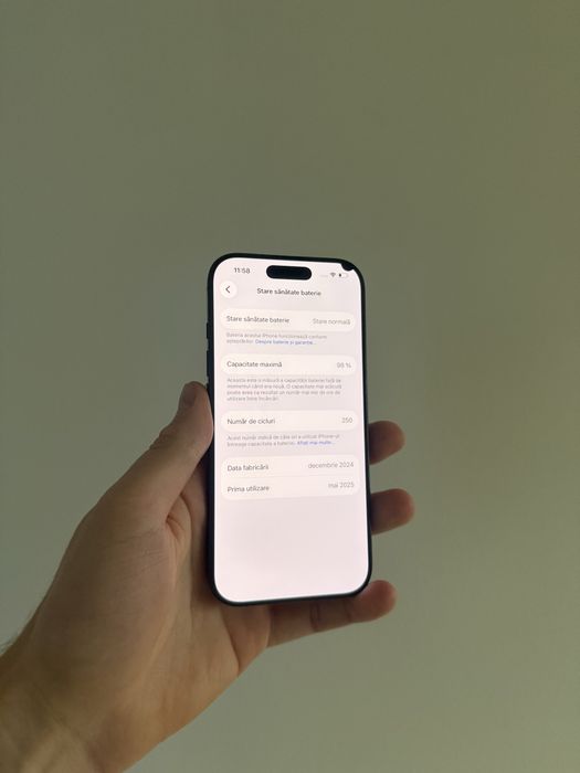 iPhone 16 Pro 128gb Black 98%