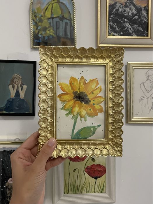 Pictura cu rama original