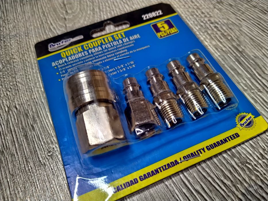 SET 5 Cuple Rapide 1/4" Pneumatice Aer Comprimat