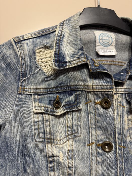 Geaca de blugi Bershka