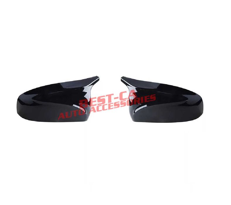 Capace oglinzi Batman M Style negru lucios ornamente BMW X5 E70 X6 E71