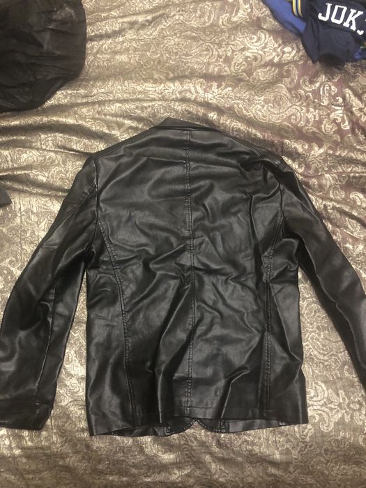 Кожаный пиджак
