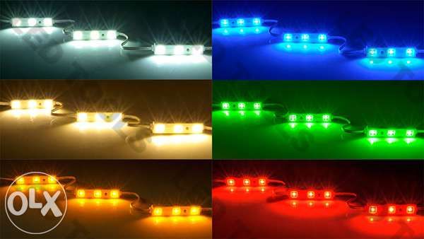 ЛЕД модул диоден, бял цветен RGB LED водоустойчив модули за осветление
