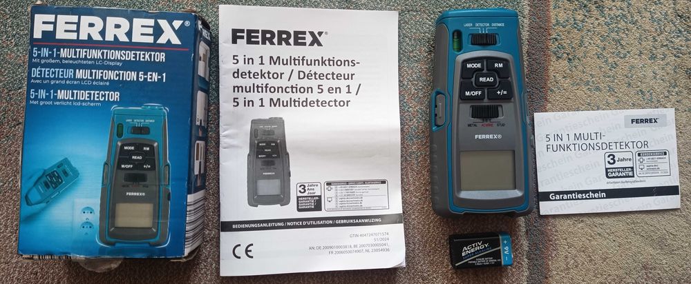 Detector multifunctional FERREX 5-in-1