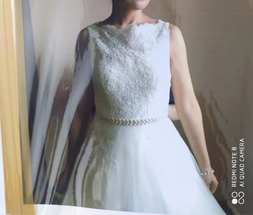 Свадебное платье после химчистки