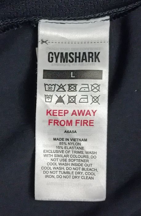 Gymshark Stretch Woven Pants оригинално долнище L спорт черно долно долница