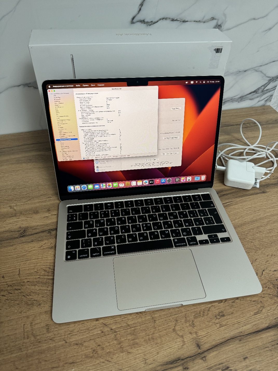 MacBook air 13 m2 (макбук аэр 13 м2): 440 000 тг. - Ноутбуки Астана на Olx