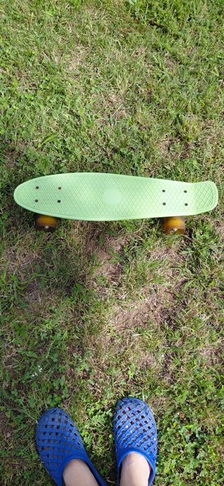 Penny board cu lumini in roti