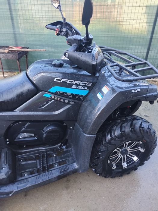 cfmoto cforce 520l – 2023 – înmatriculat – nr. negre