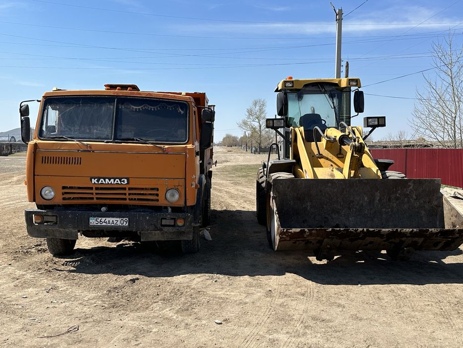 Услуги 2 куб погрузчик и 10ка камаза