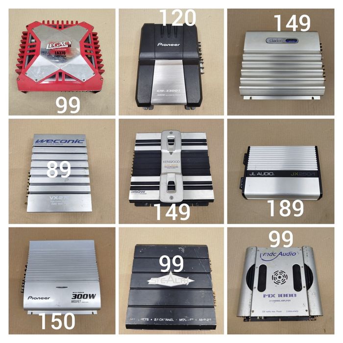 Усилвател за кола бас каса