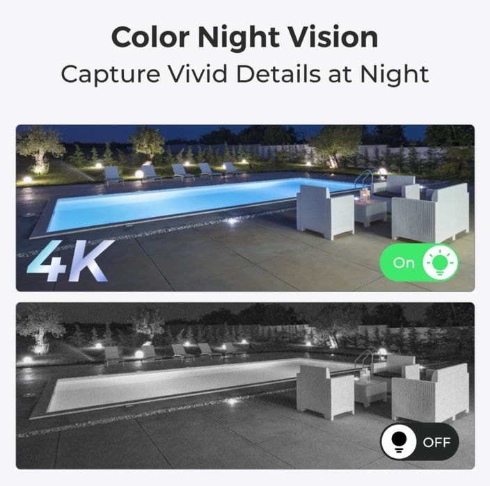 Камера със солар Reolink Argus Track 4K + solar 6W